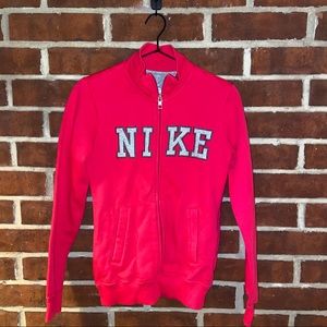 NIKE Long Sleeve Full Zip Sweater